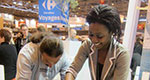 Demonstration of the pottery art in Paris